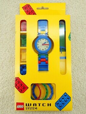 Crival Unisex Watch Lego Watch System Swiss Made Customizable 32mm 1997 Working